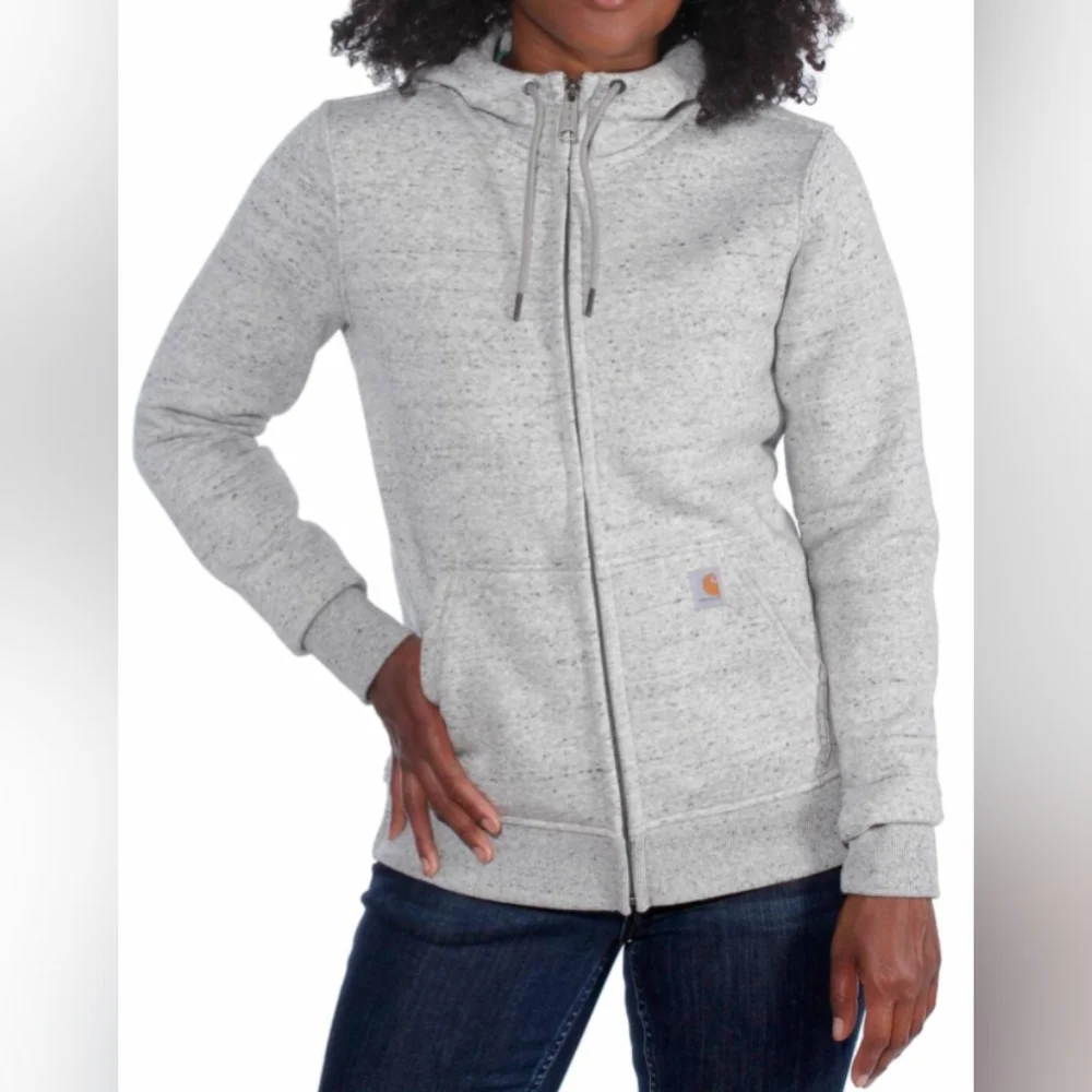 Carhartt Women's Clarksburg Zip Sweatshirt Size S MSRP $59.99 - Picture 1 of 7